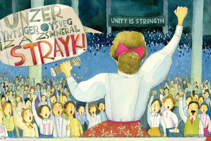 Brave Girl: Clara and the Shirtwaist Makers' Strike of 1909 by Michelle Markel and Melissa Sweet