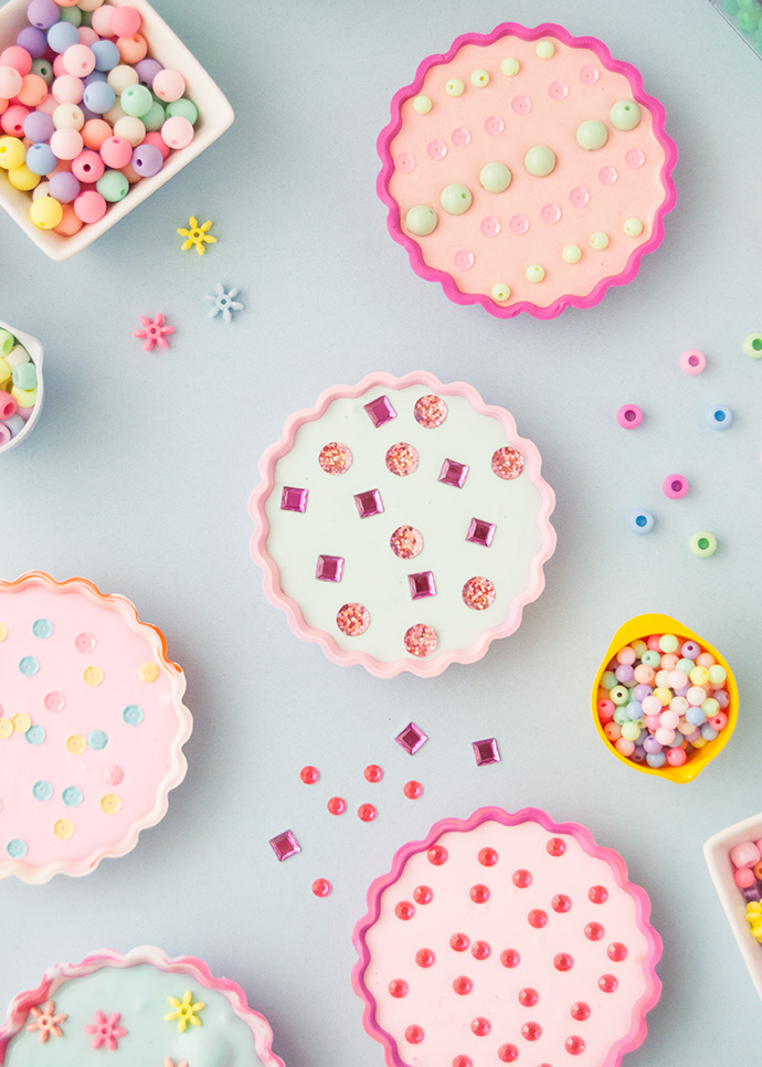 How to make DIY slime pies: A great craft for your slime obsessed kid | tutorial: Handmade Charlotte