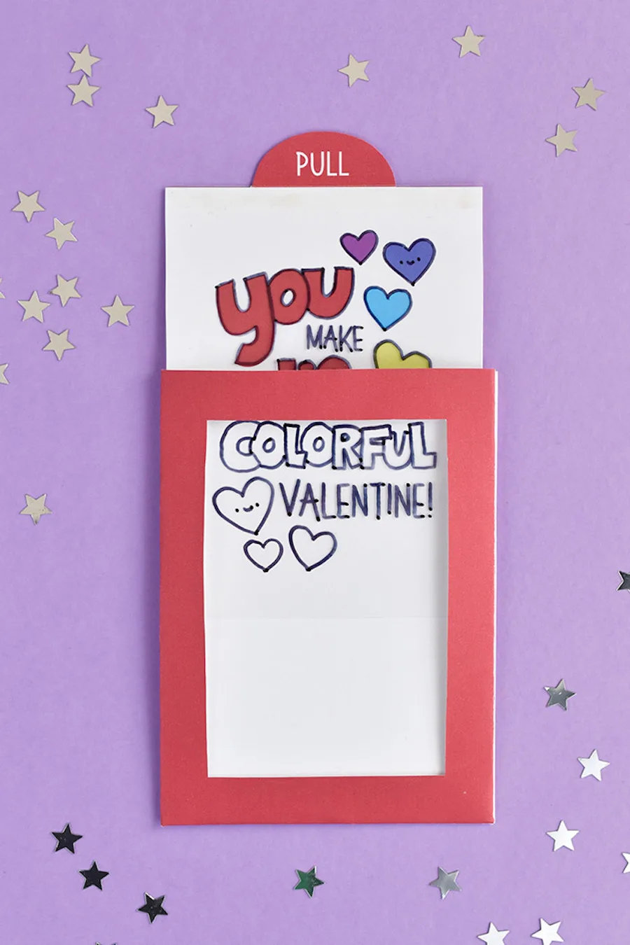 Best free printable Valentines: Magic Trick card at Handmade Charlotte