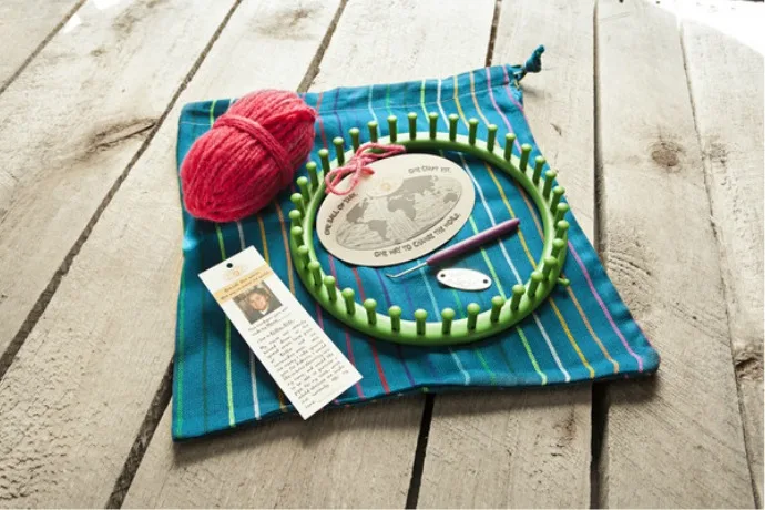 KidKnits craft kits for kids support families in need