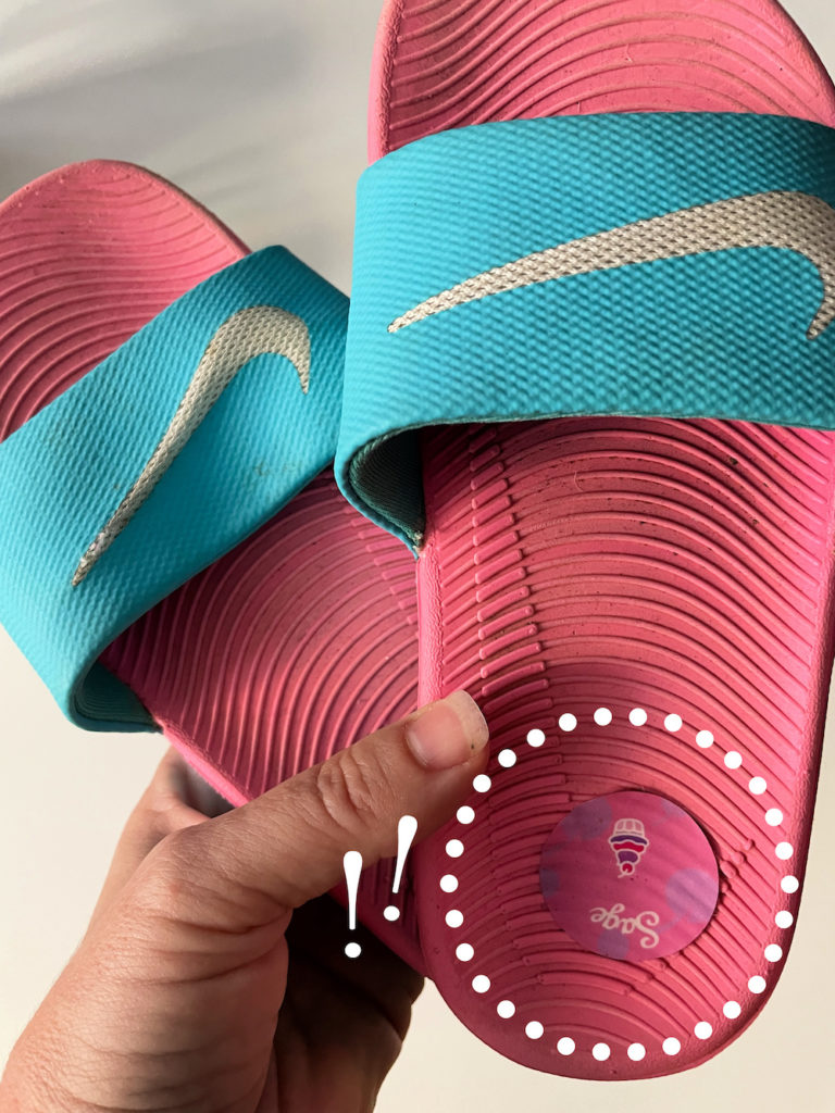 After more than two years and a *lot* of wear, these labels still stay on! 