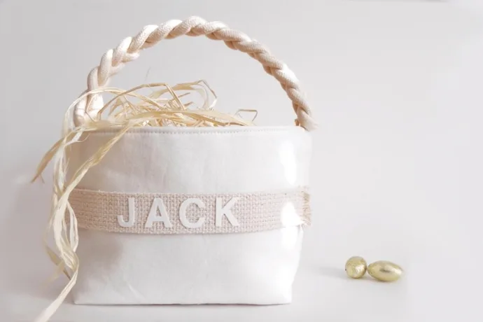Personalized Easter Basket on Etsy by Good Wishes Quilts