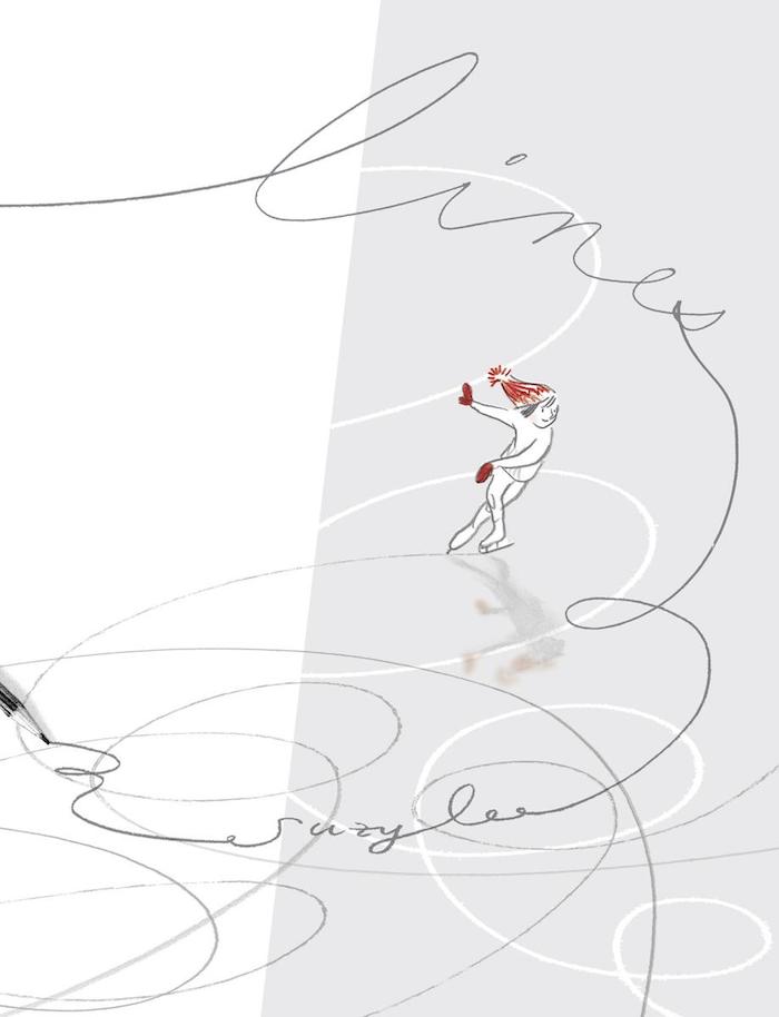 Best Christmas books for kids: Lines by Suzy Lee