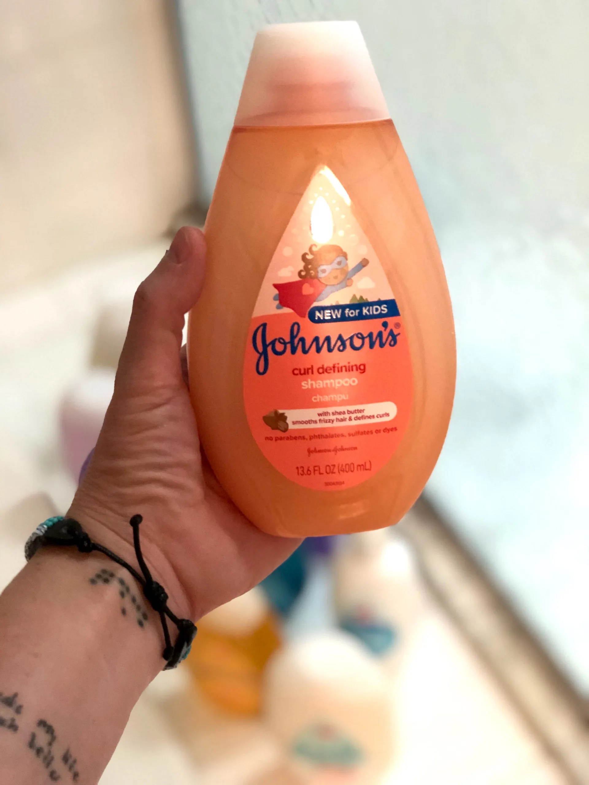 For dry hair, try Johnson's ultra hydration shampoo
