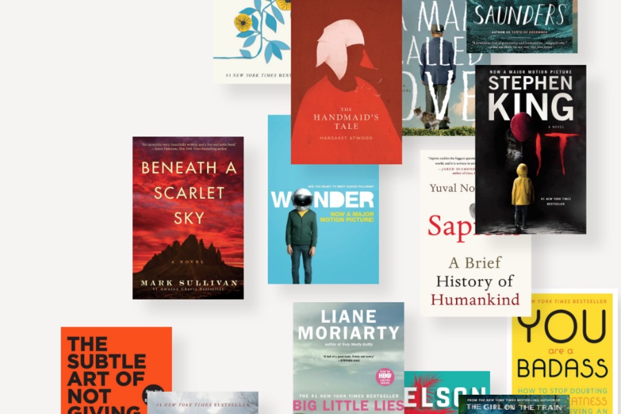 The best read states in America this year, and the books they each read