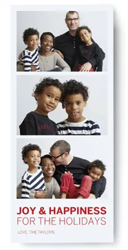 Christmas cards go photobooth fabulous
