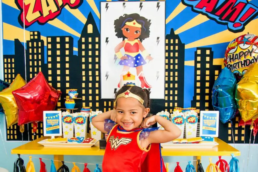 Superhero birthday party ideas our girls will love