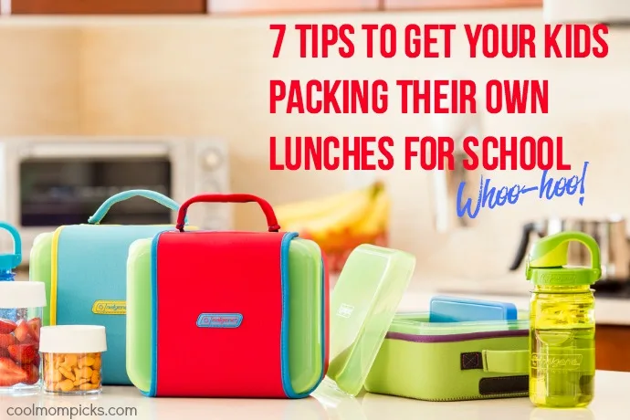 tricks to help kids pack their own lunches