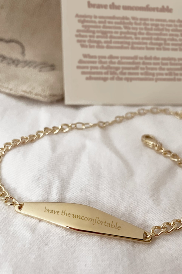 Presently bracelets help relieve anxiety with mantras pulled from cognitive therapy