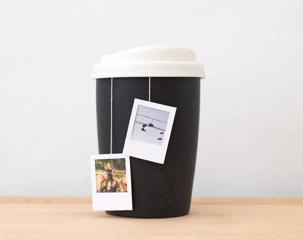 DIY Instagram Polaroid teabag