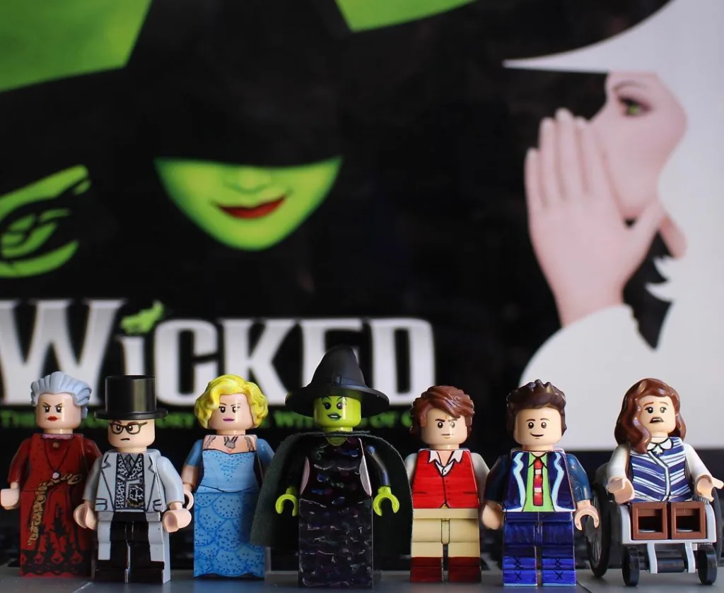 Wicked and other Broadway hits recreated as LEGO by Broadway Bricks
