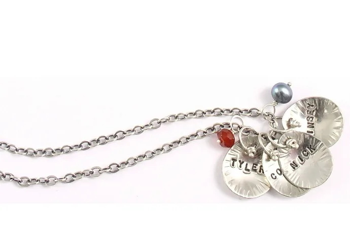 Personalized jewelry from Suzanne Meyers - you can still order in time for Xmas!