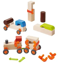Cool race cars and trains - hold the plastic