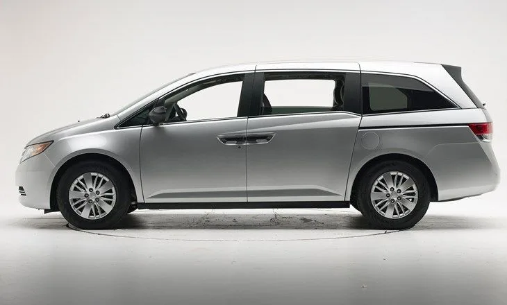 Great cars for big families: The Honda Odyssey easily fits 3 car seats in the second row