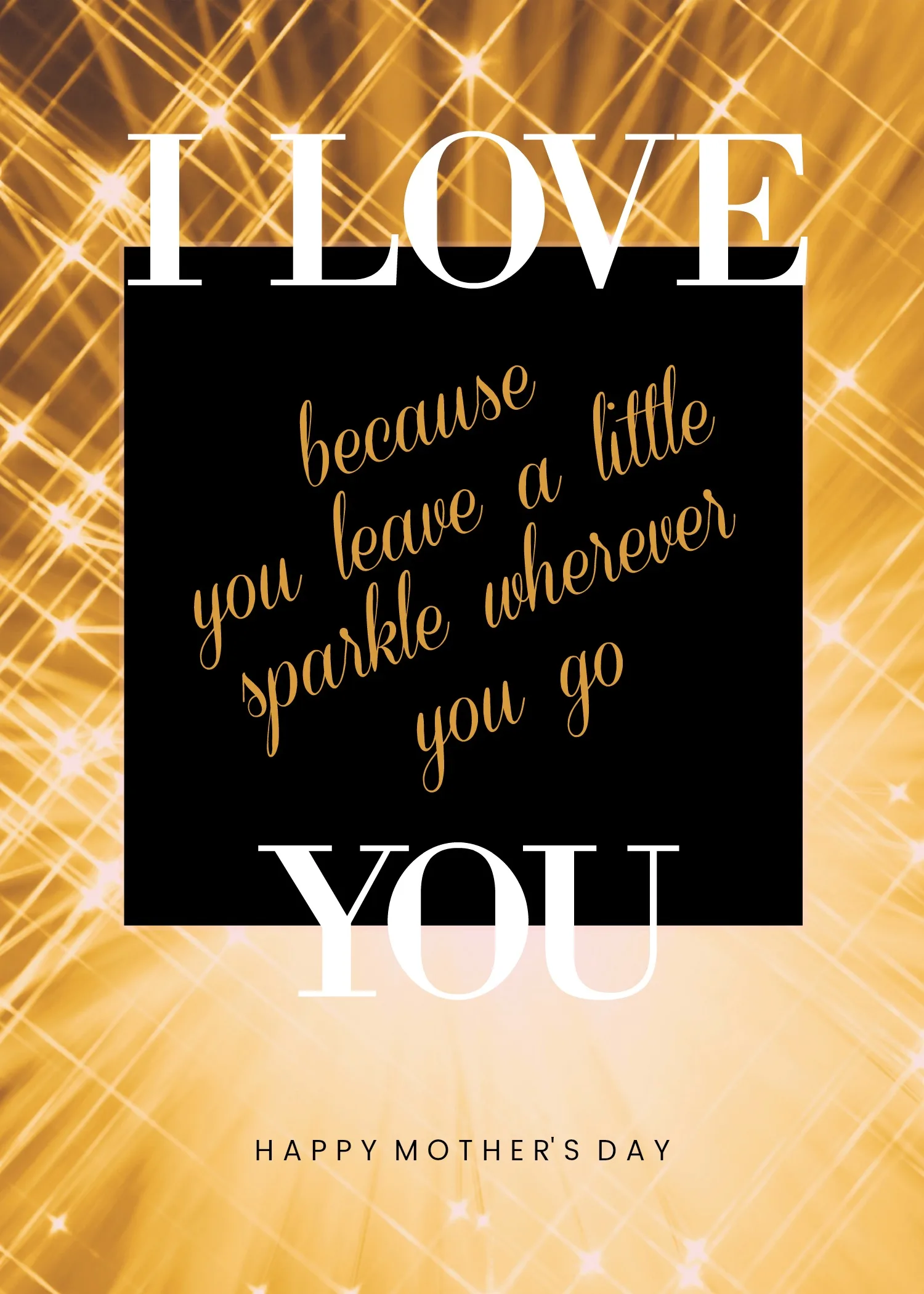 Free Mother's Day card printable:Thanks for helping me bloom