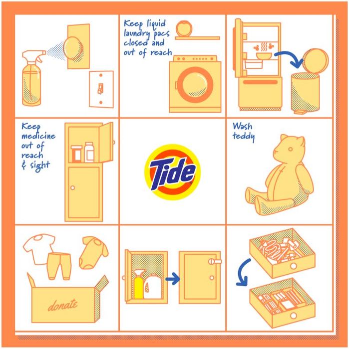 Tidy Home | Safe Home bingo board | Sponsor