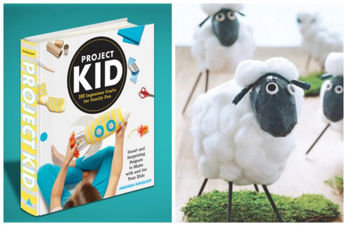 Project Kid craft book by Amanda Kingloff | one of the our picks for cool kids' activity books