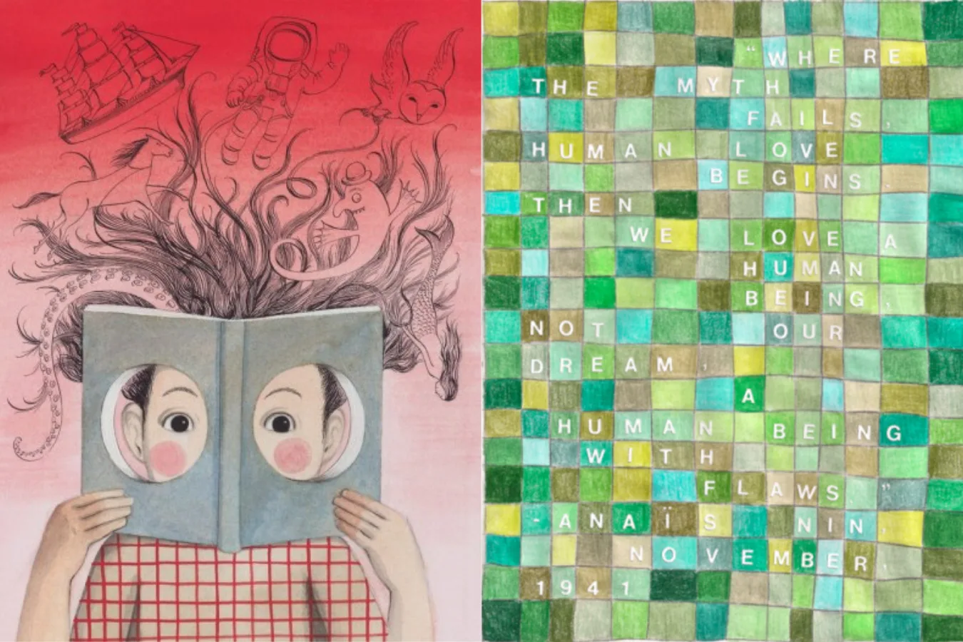 Art Pickings from Brain Pickings: Original artwork supporting brilliant causes