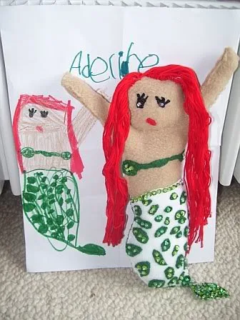 Dolls as cute as your kid's artwork. There's a good reason for that.