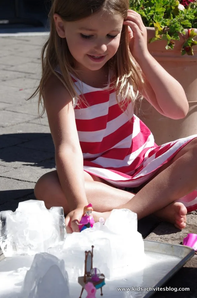 Summer ice activities: Ice Castles by Kids Activities Blog