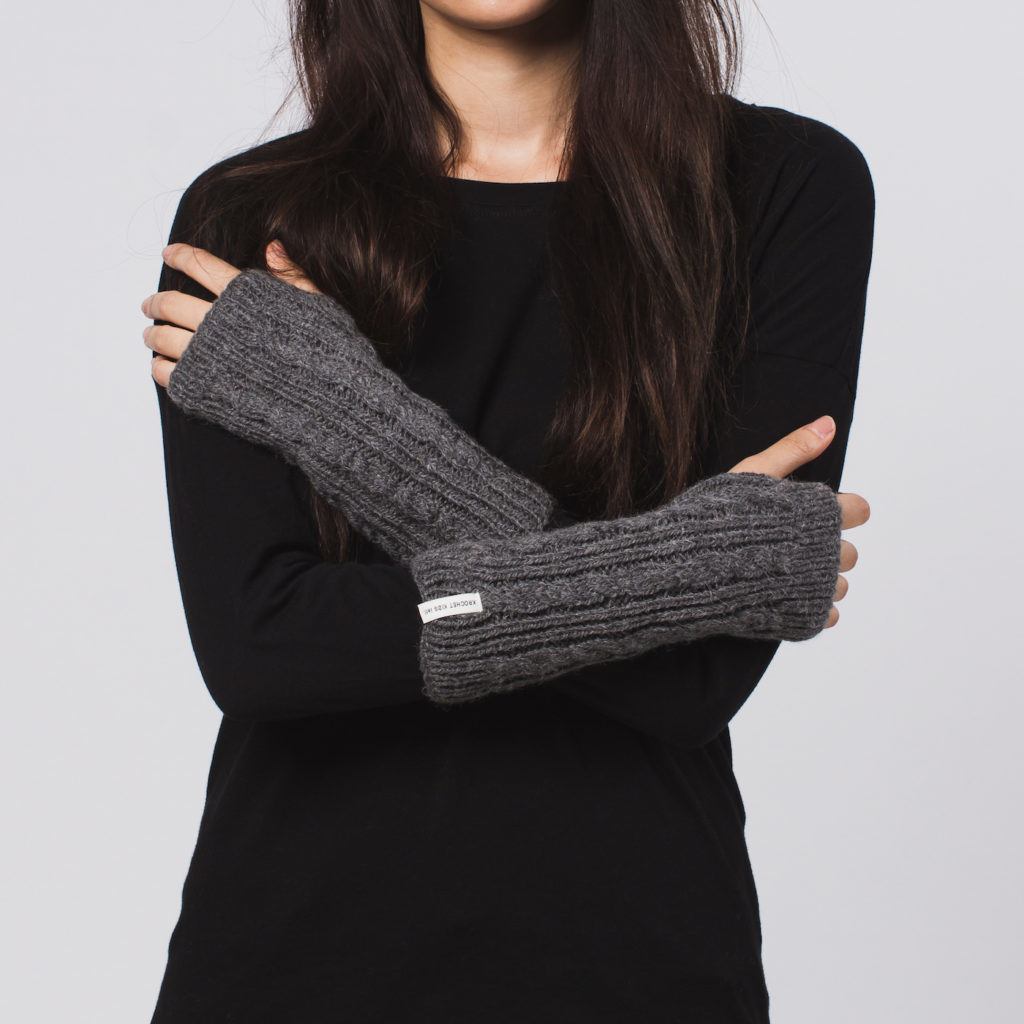 Gifts that give back: Krochet Kids fingerless gloves