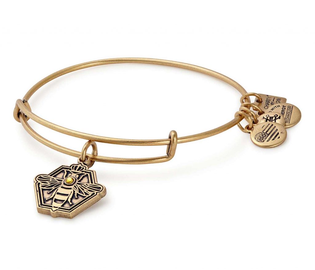 Alex & Ani Charity By Design Queen Bee bracelet supports Habitat for Humanity | Mother's Day gifts that give back | Cool Mom Picks