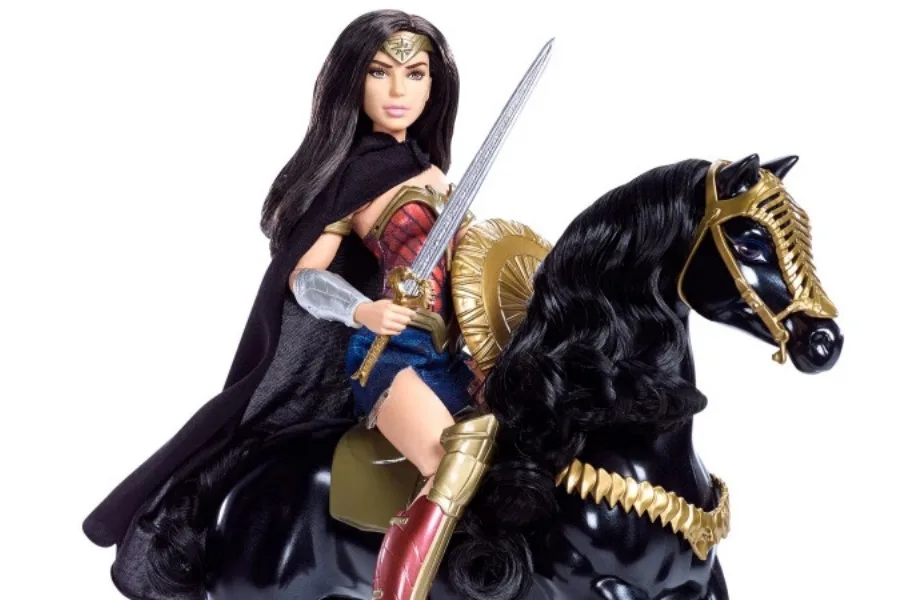 The new Wonder Woman doll from Mattel is wonderfully fierce.