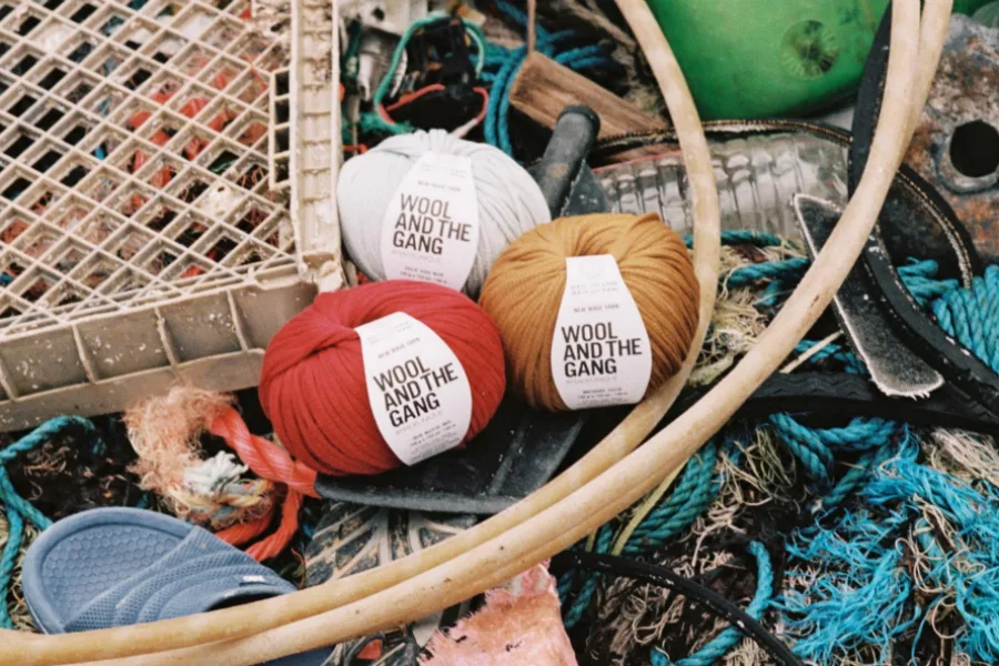 The awesome new yarn that's turning plastic into sweaters and scarves