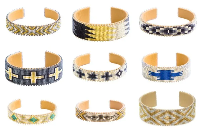 Authentic and gorgeous Native American bracelets + jewelry from Etkie