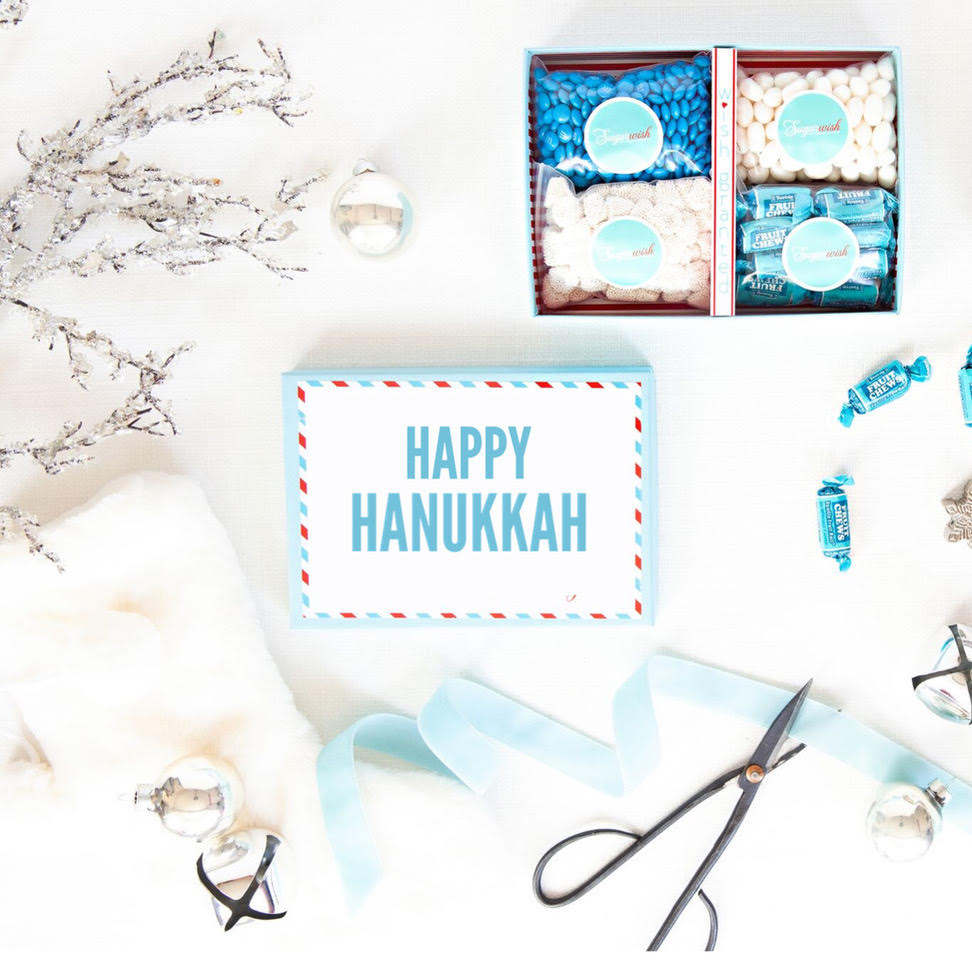 Hanukkah SugarWish box lets kids create their own gift boxes