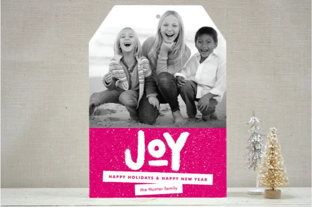 The most gorgeous holiday cards this year are to die-cut for.