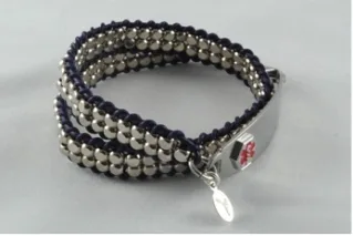Medic alert bracelets that keep you safe and stylish
