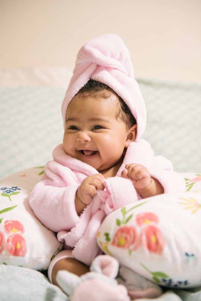 Newborn baby bath tips