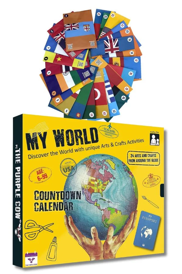 Best Advent Calendars of 2023 include the My World Advent Calendar from Purple Cow