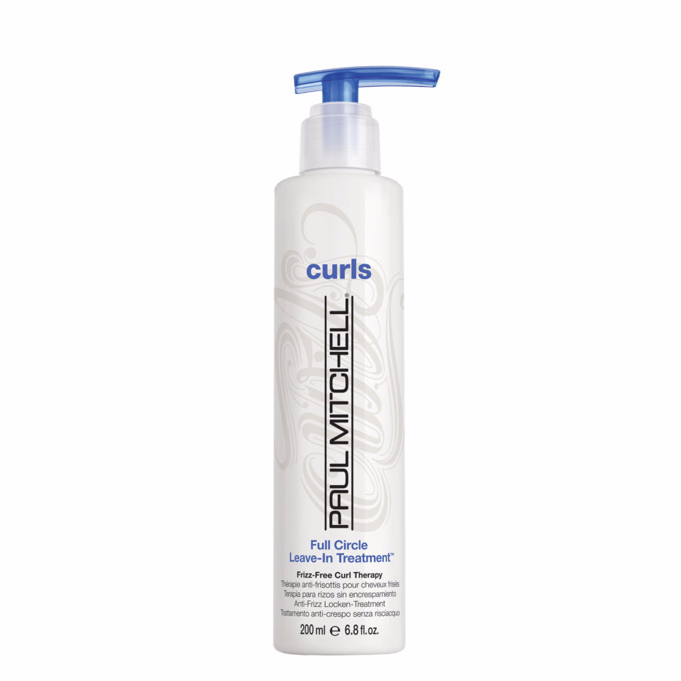 Beauty tip: Spray a little Paul Mitchell Full Circle onto hair before curling to help protect from heat and impart more shine