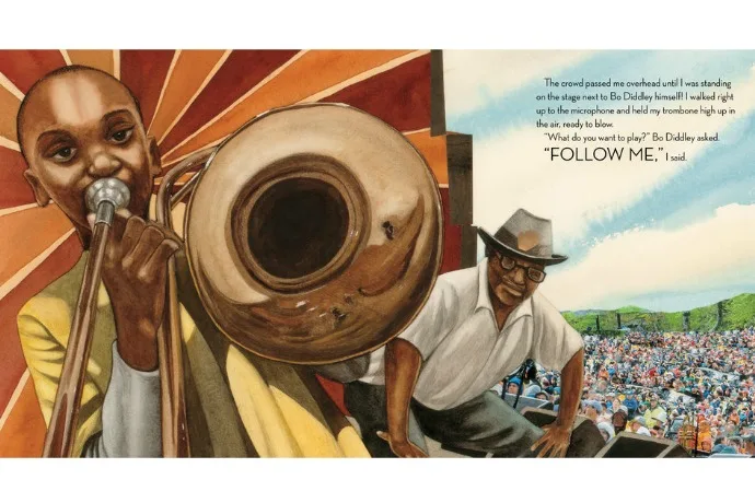 Trombone Shorty: The Coretta Scott King winner for best illustration