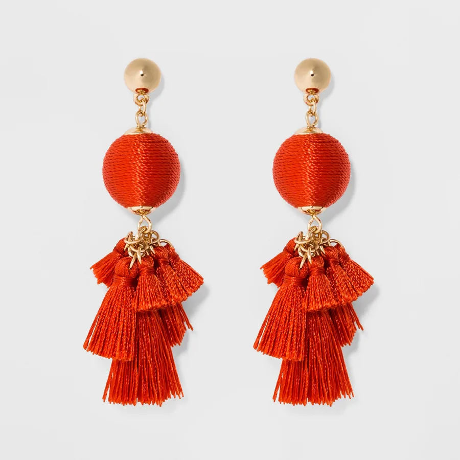 SUGARFIX by BaubleBar at Target: Ball Drop with Tassels Earrings