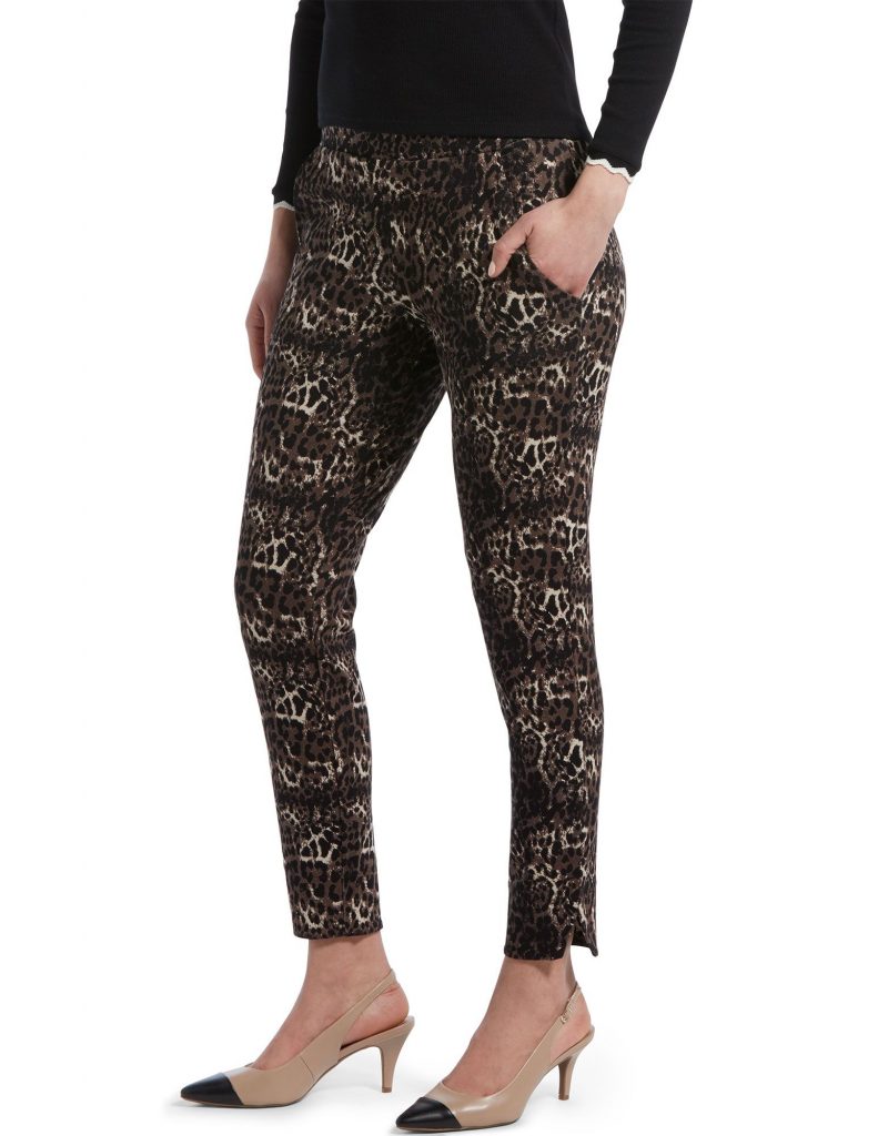 Stylish leggings you can wear as pants: An animal print brings you into style, with all the comfort