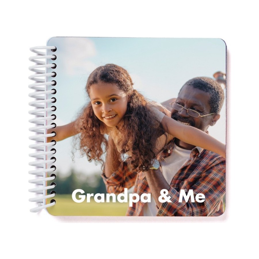 10 best gifts for grandparents from small businesses: Grandma or Grandpa-and-Me photo book from Pinhole Press