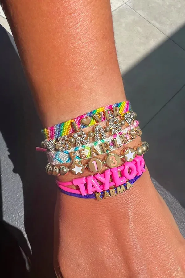 Taylor Swift keychains from Dot Dot Goose