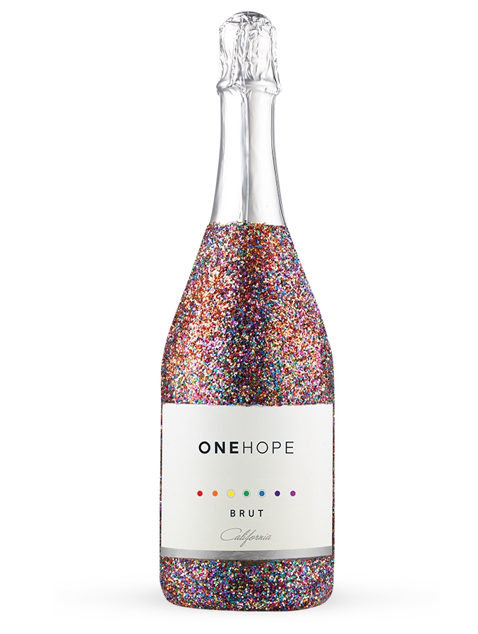 One Hope California Glitter Brut supporting at-risk LGBTQ+ youth via the Trevor Project
