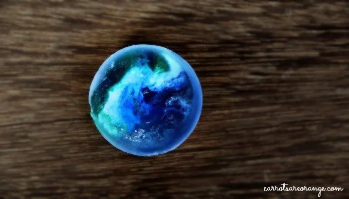 Earth Day crafts for kids: Earth Crayons by Carrots Are Orange