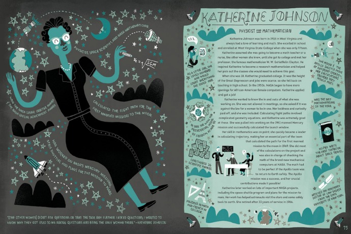 Women in Science book by Rachel Ignotofsky
