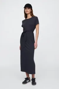 Belted T-Shirt Midi Dress Gap Factory