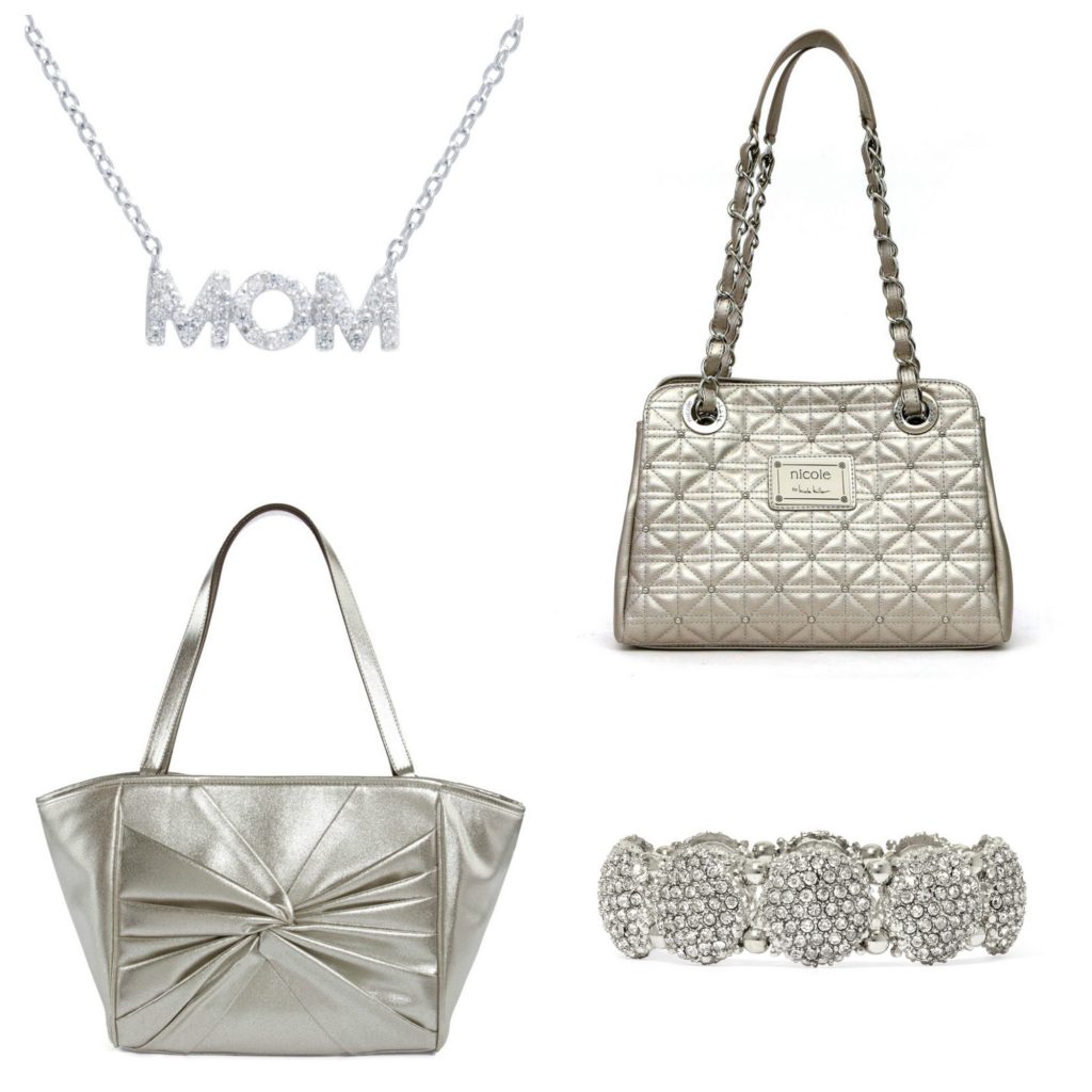 Glitter and silver accesories: On point for Mother's Day at JCPenney | sponsored