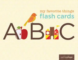 A few of my favorite things, now in flashcard form