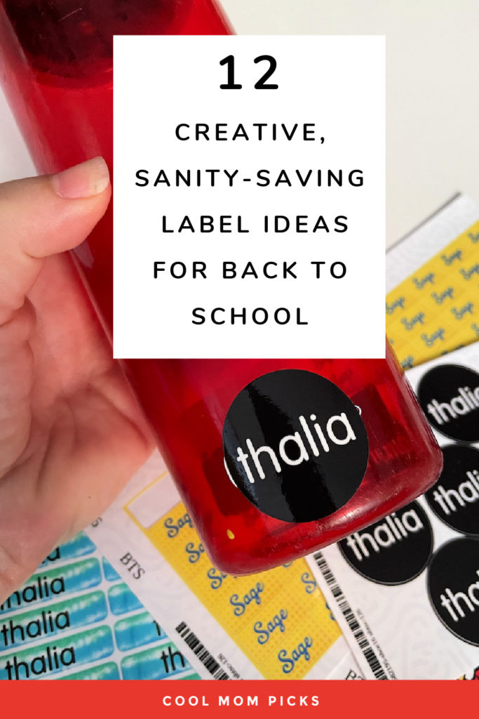 12 creative, sanity-saving labeling tips for back to school 2022 | cool mom picks
