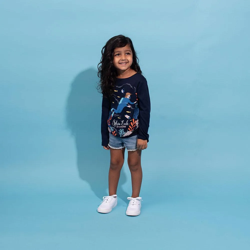 Ruth Bader Ginsburg tee for kids