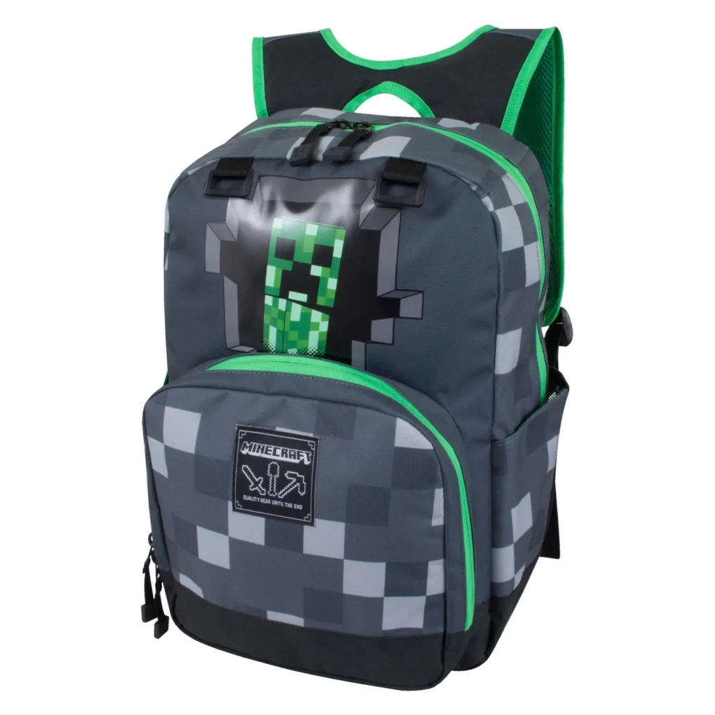 cool backpacks for preschool, kindergarten and little kids: Minecraft Creeper Backpack