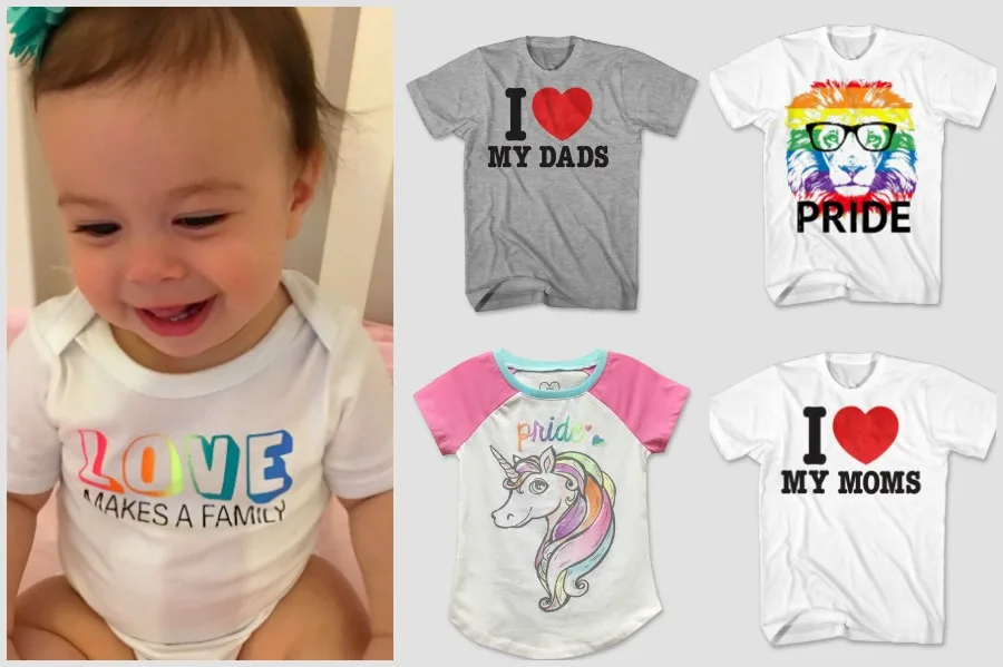 Target Kids Pride Tees support love for all kinds of kids in all kinds of families